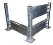 Structural Guard Rail - Drop-in Style (Galvanized)